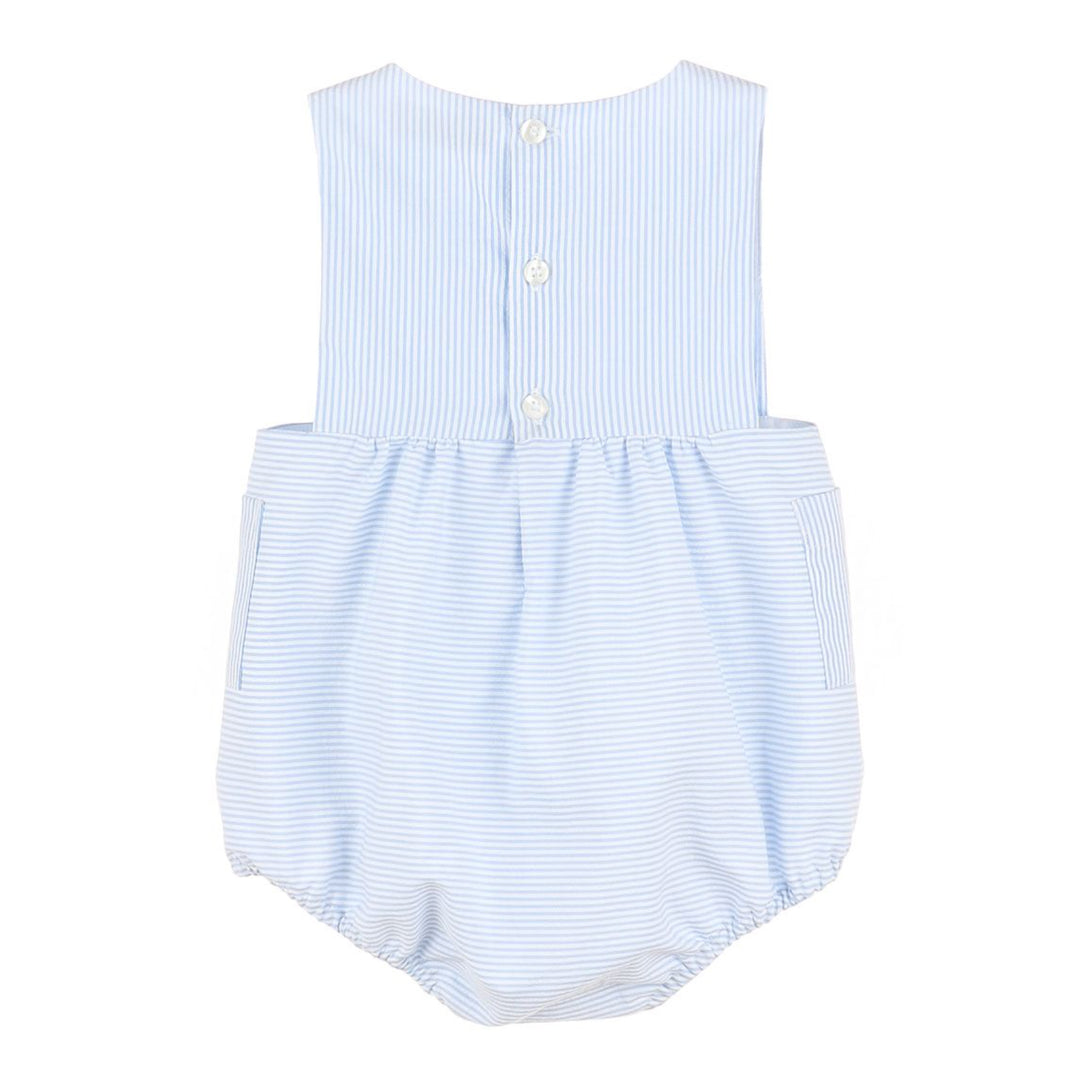 Blue & White Stripe Cul-De-Sac Sunsuit