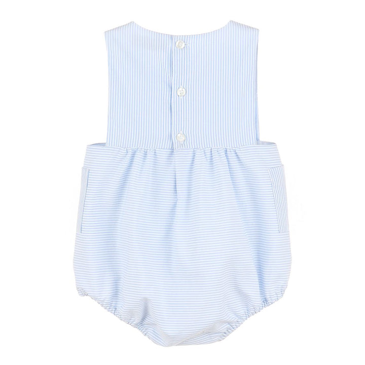 Blue & White Stripe Cul-De-Sac Sunsuit