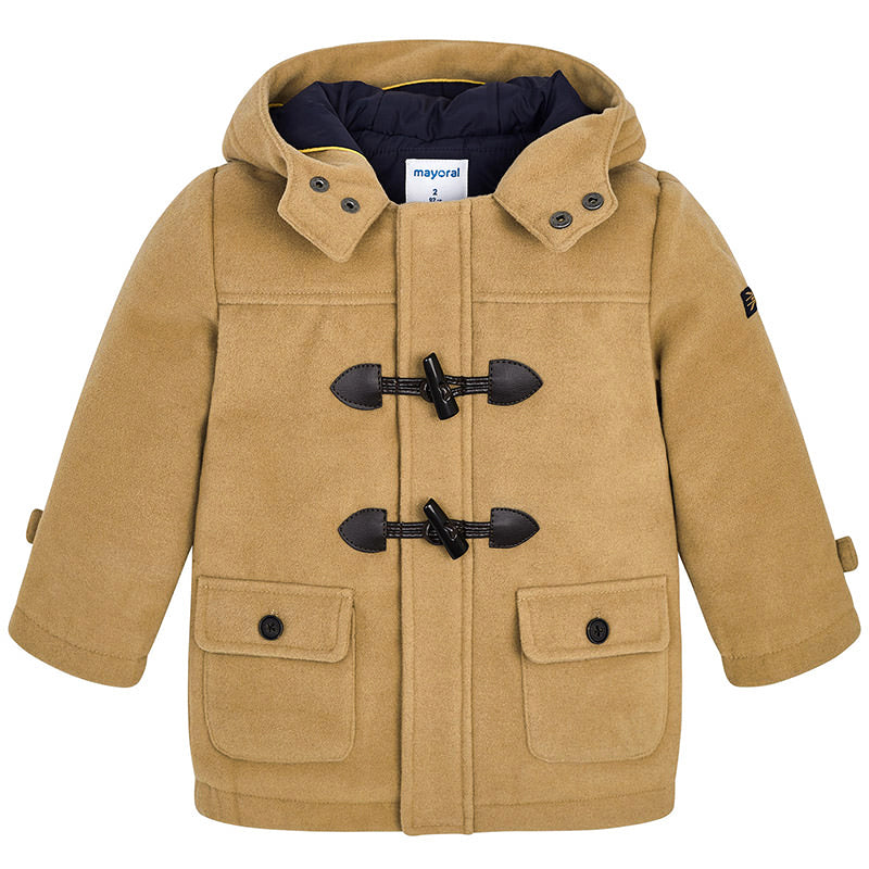 Mayoral Caramel Latte Duffle Coat