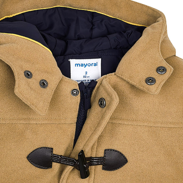Mayoral Caramel Latte Duffle Coat