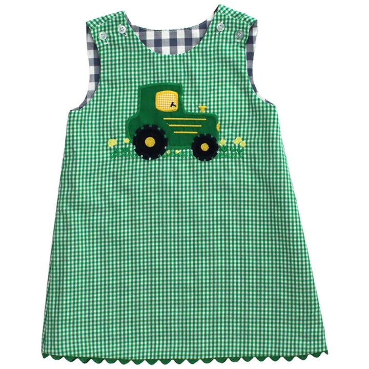 Sunflowers vs Tractor Reversible Jumper