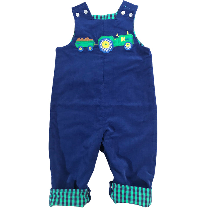 Tractor vs Cowboy Boots ~ Reversible Long John John