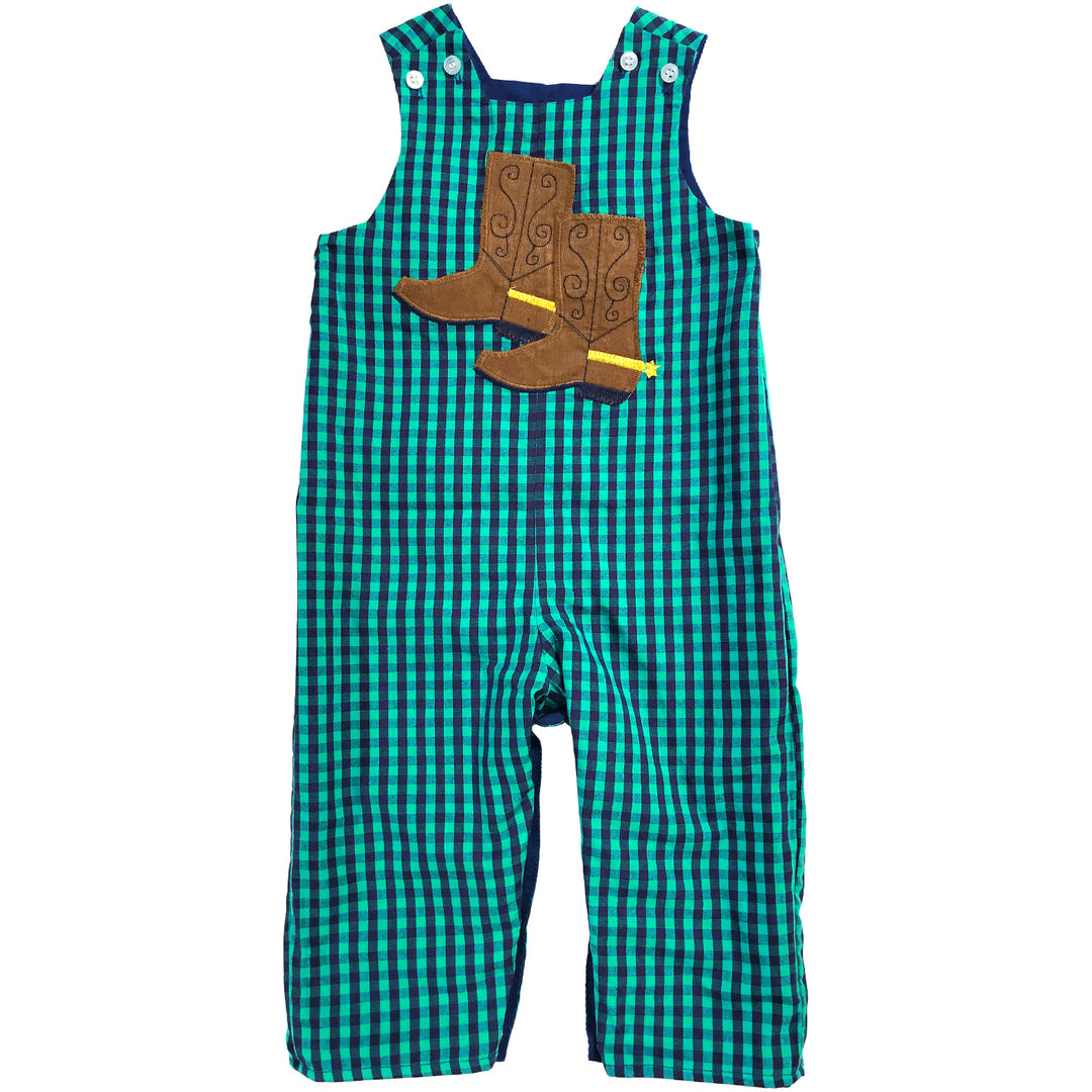 Tractor vs Cowboy Boots ~ Reversible Long John John