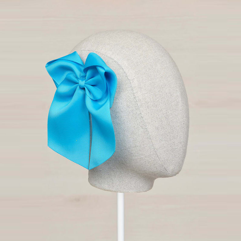 Turquoise Bow Hair Clip