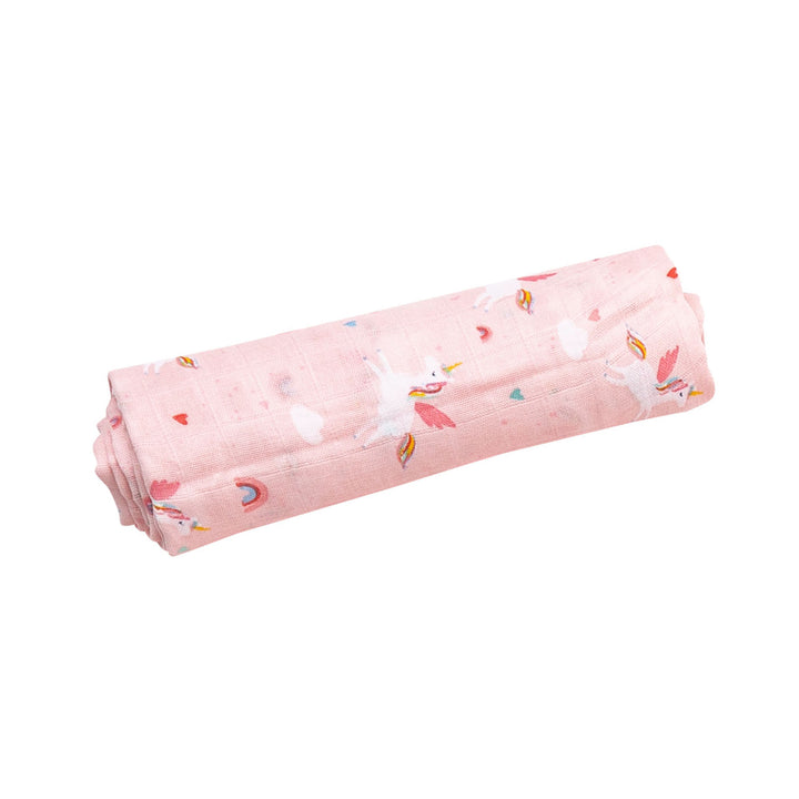 Pink Unicorn Swaddle 