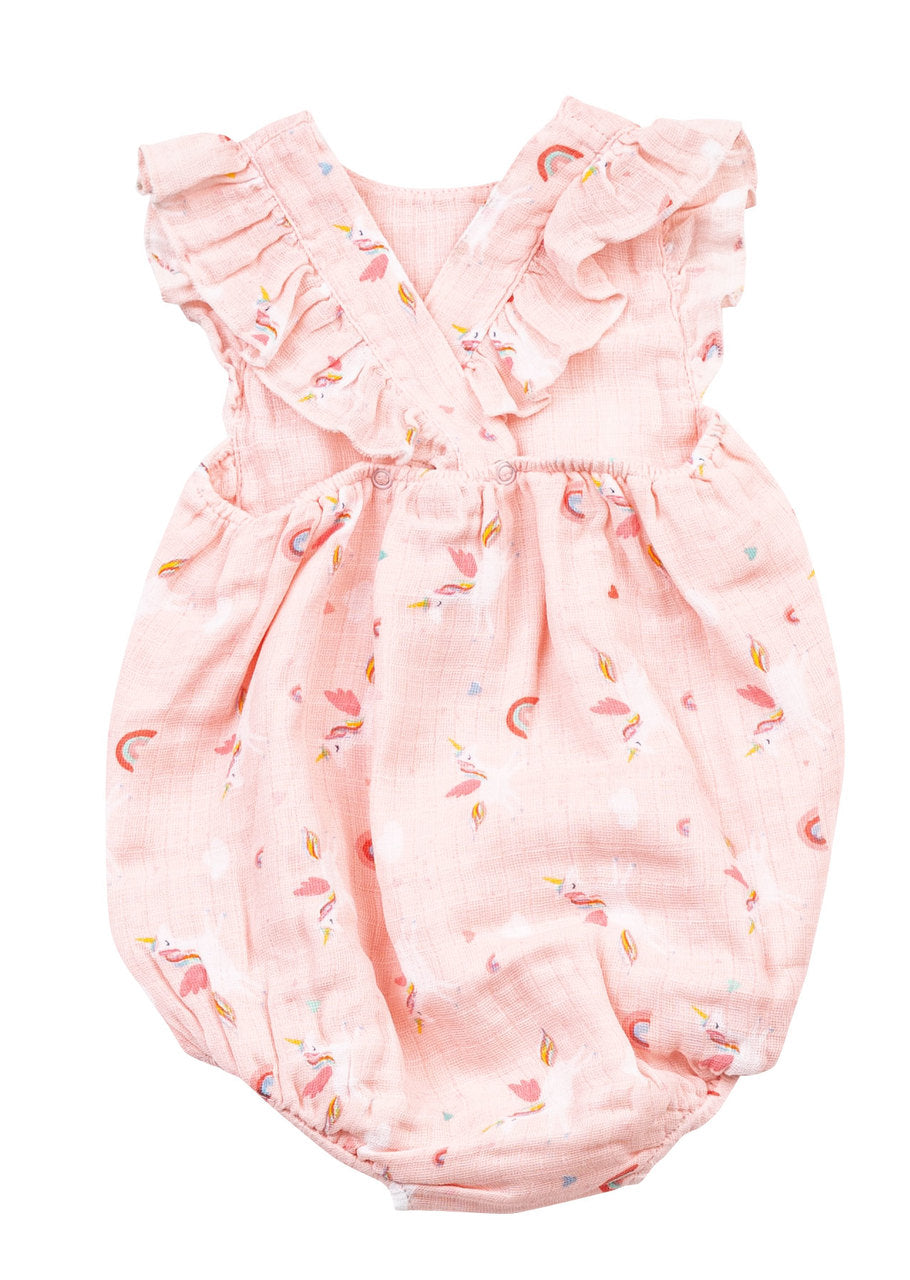 Pink Unicorn Sunsuit