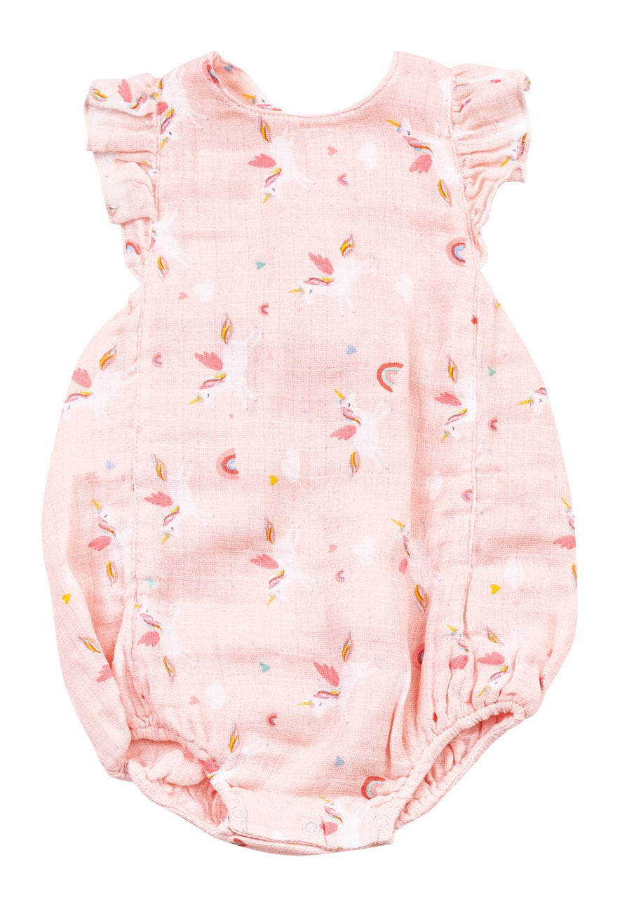 Pink Unicorn Sunsuit