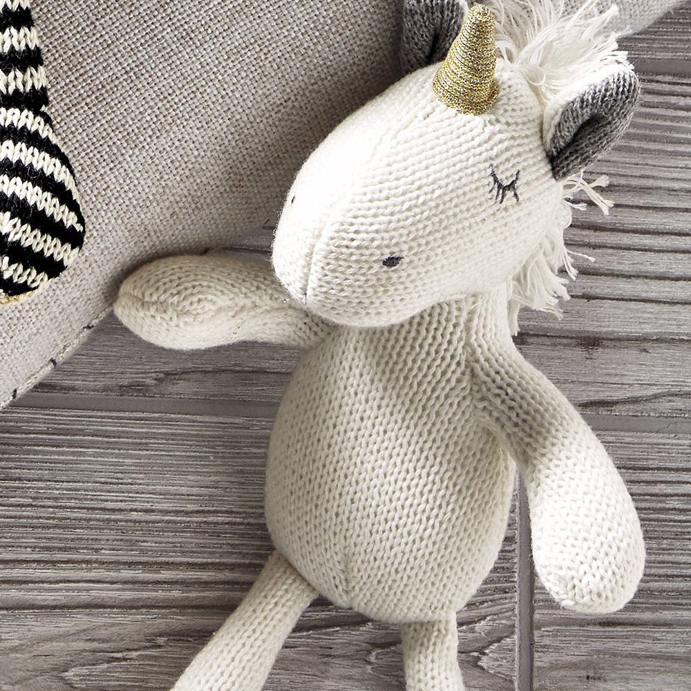 Unicorn Plush Rattle