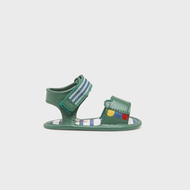 Forest Green Velcro Sandals