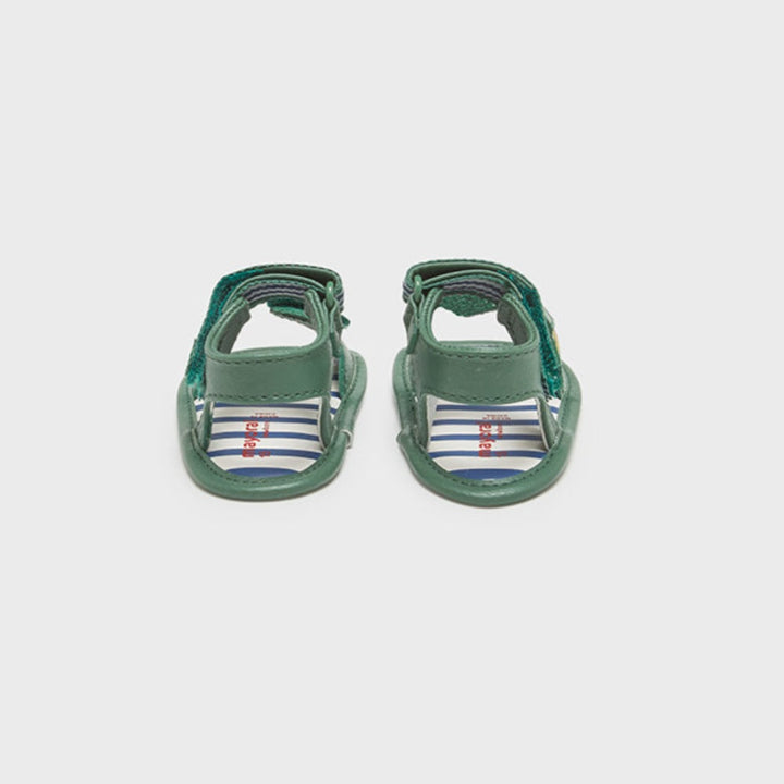 Forest Green Velcro Sandals