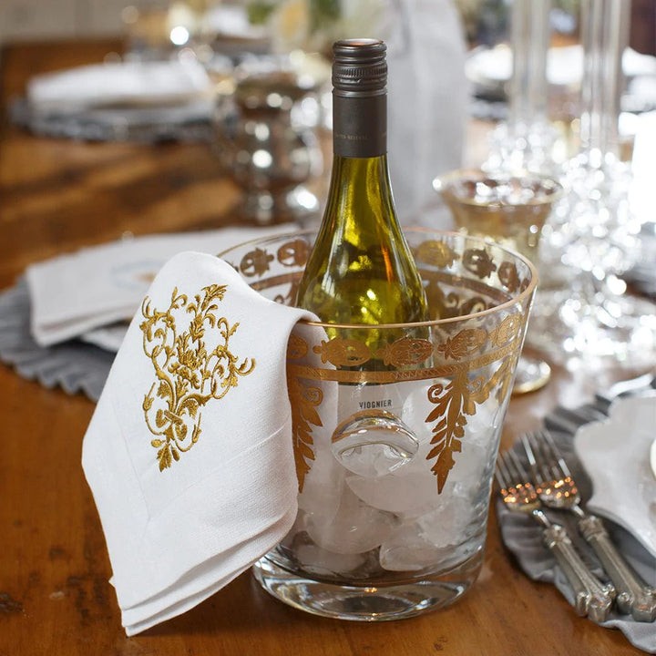 Vetro Gold Ice Bucket