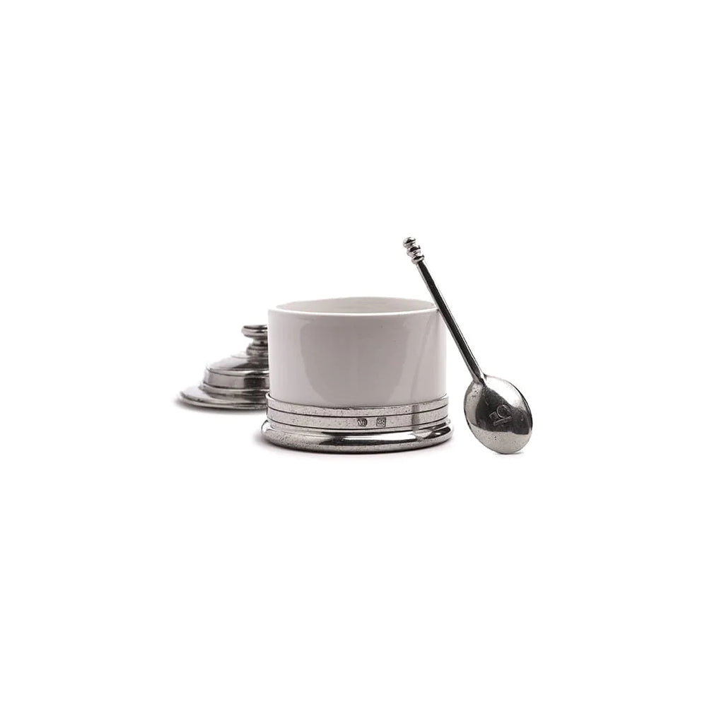 Tuscan Covered Bowl With Spoon 