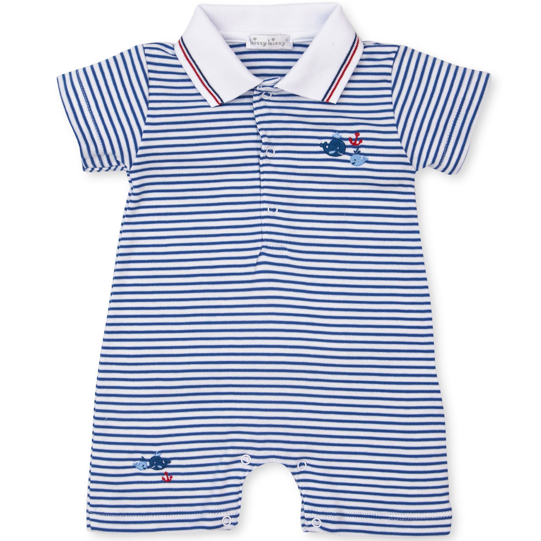 Breaching Whales Short Playsuit