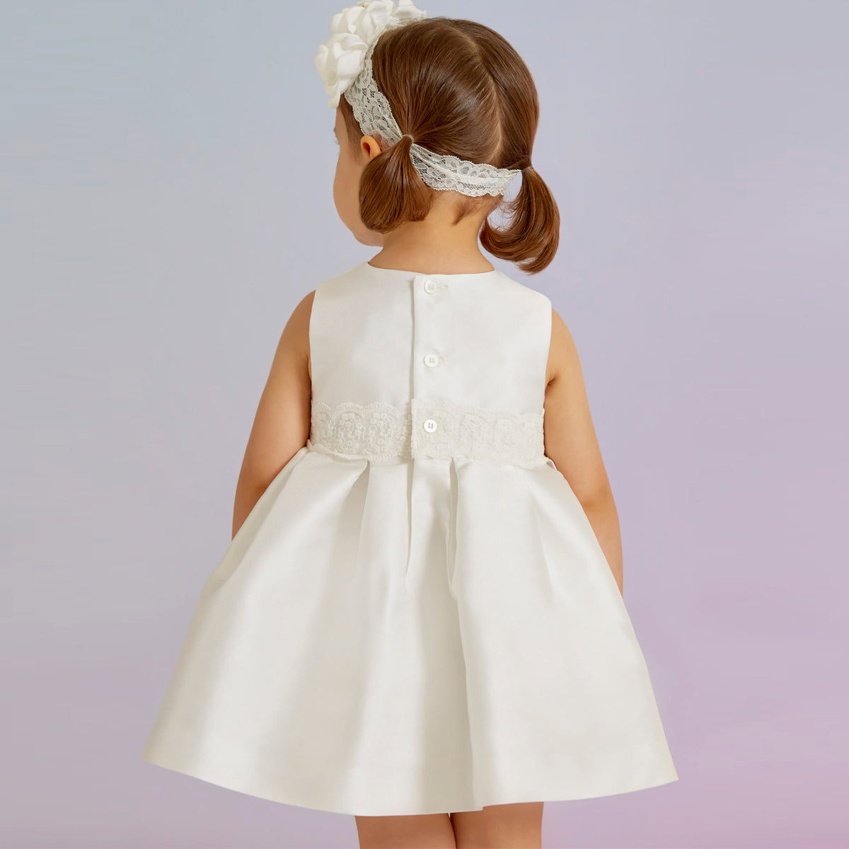 White Mikado Dress