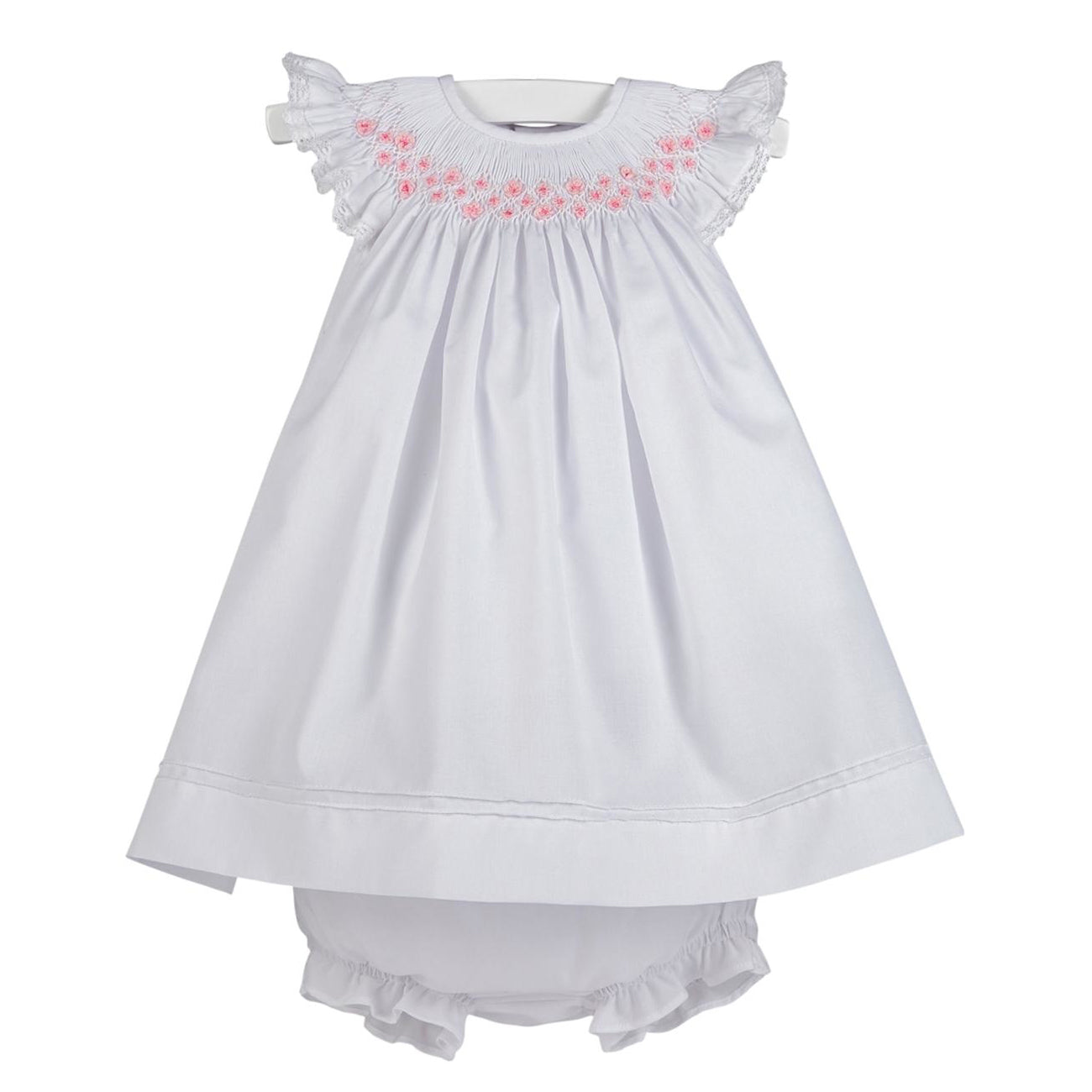 Smocked Bishop Dress With Bloomers