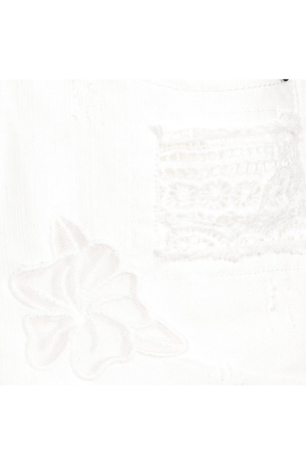Mayoral White Denim & Lace Shorts - kkgivingtree - K&K's Giving Tree
