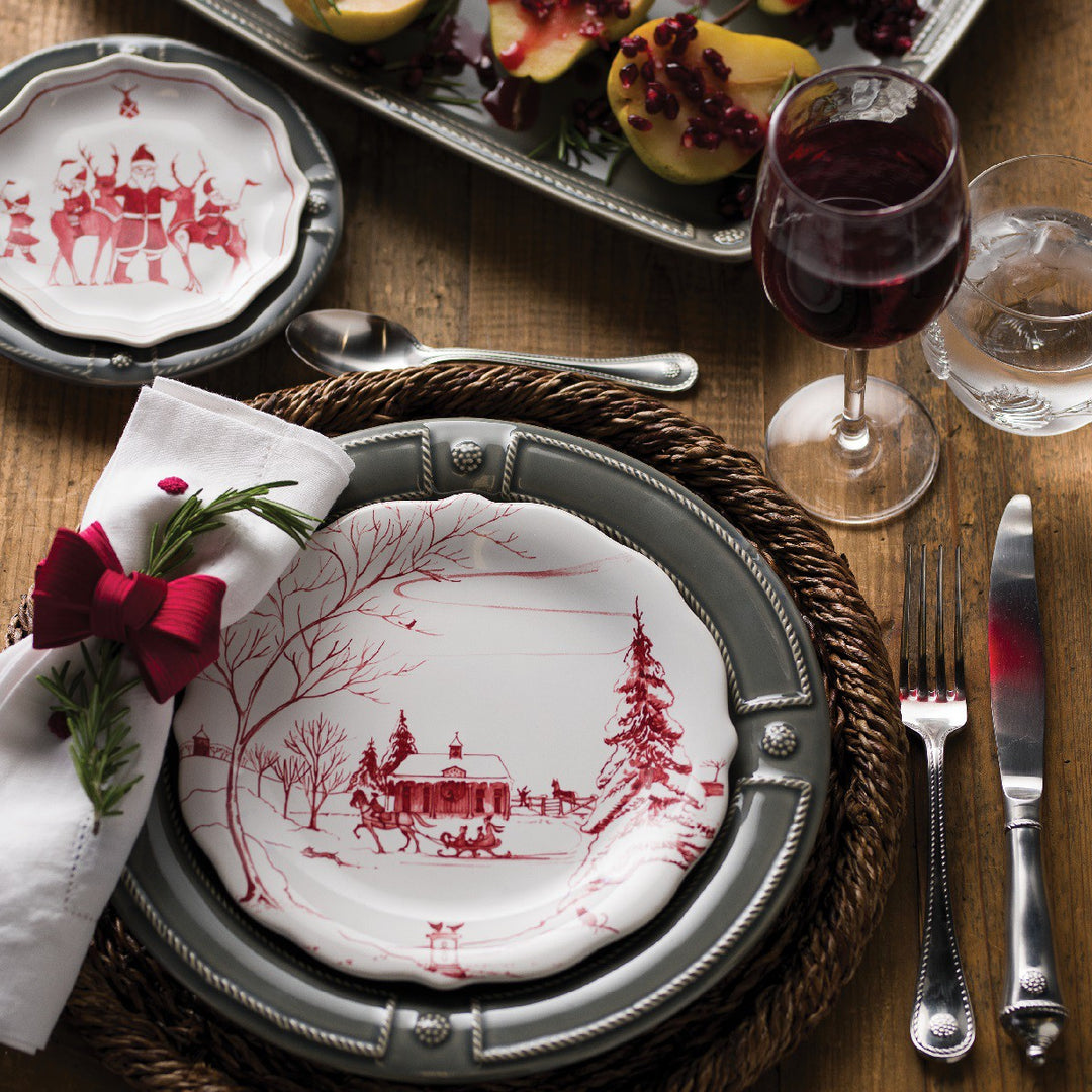 Tuxedo Napkin Ring - Ruby