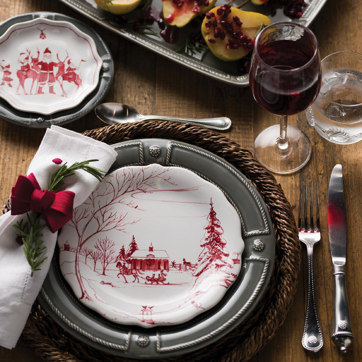 Tuxedo Napkin Ring - Ruby