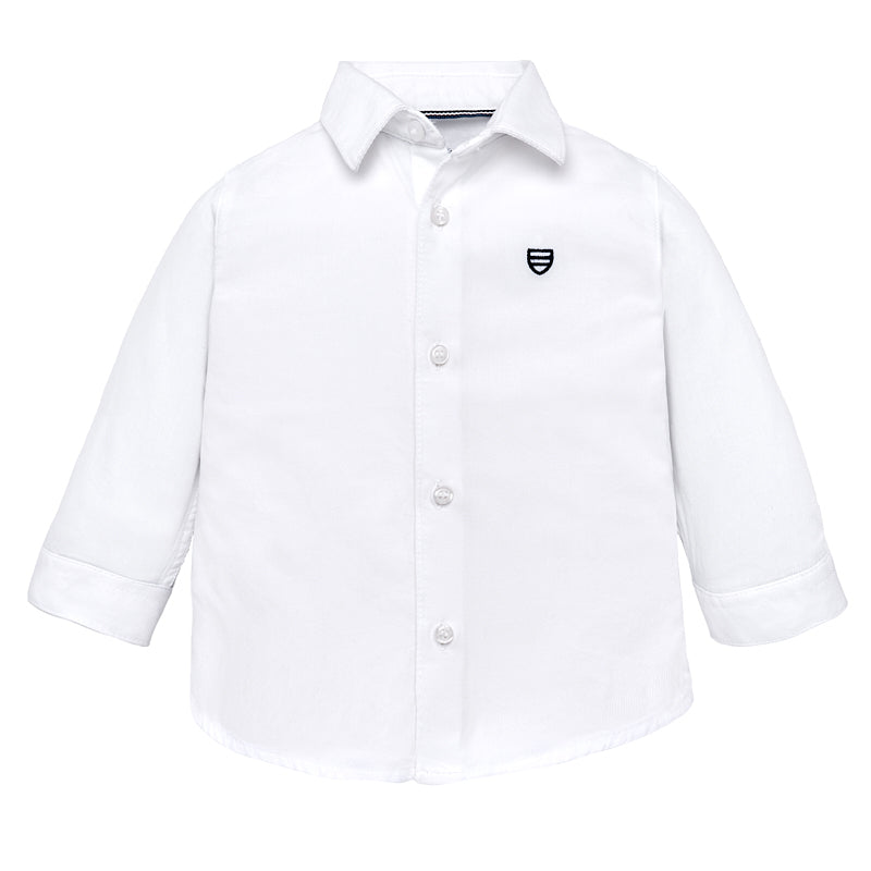 White Long Sleeve Button Down Shirt