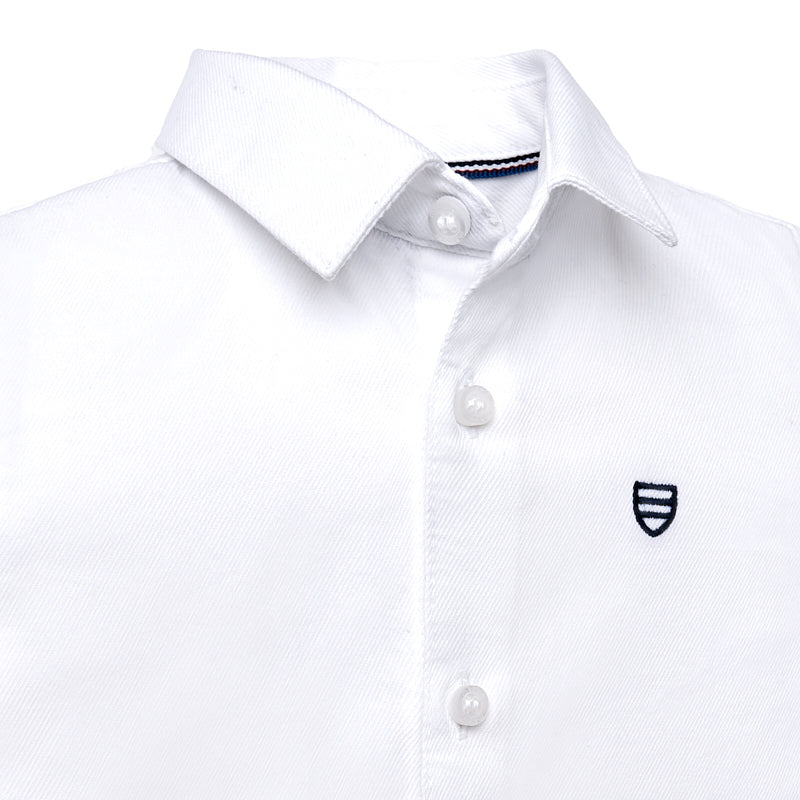 White Long Sleeve Button Down Shirt