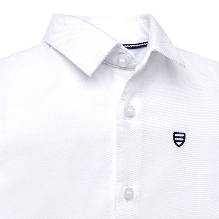 White Long Sleeve Button Down Shirt