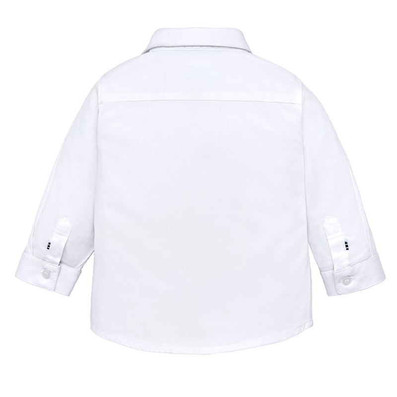 White Long Sleeve Button Down Shirt